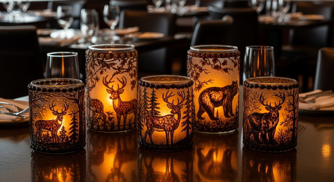 Restaurant Candle Holder